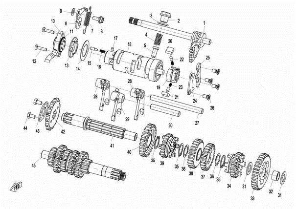 E13 - TRANSMISSION ASSY