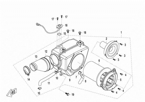 E18 - AIR FILTER ASSY