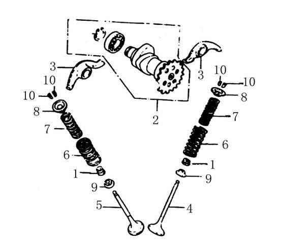 E02-3 - CAMSHAFT & VALVES