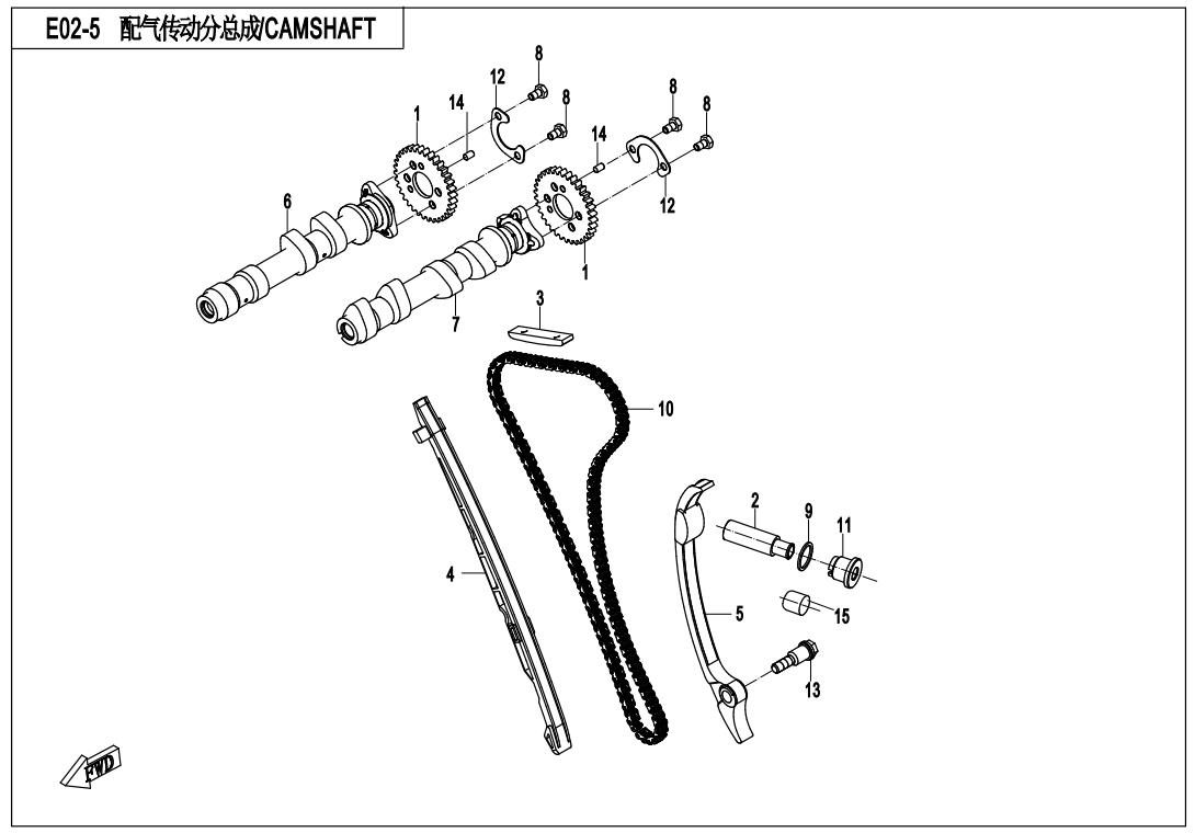 E02-5 - CAMSHAFT