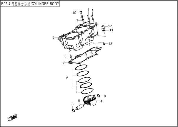 E02-4 - CYLINDER BODY