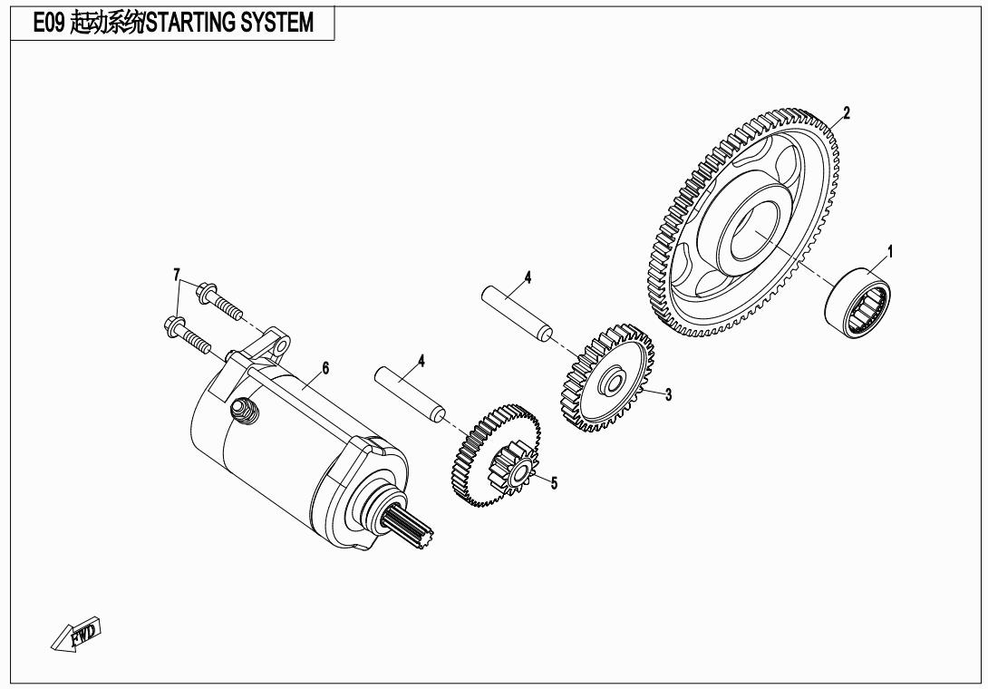 E09 - STARTERING SYSTEM