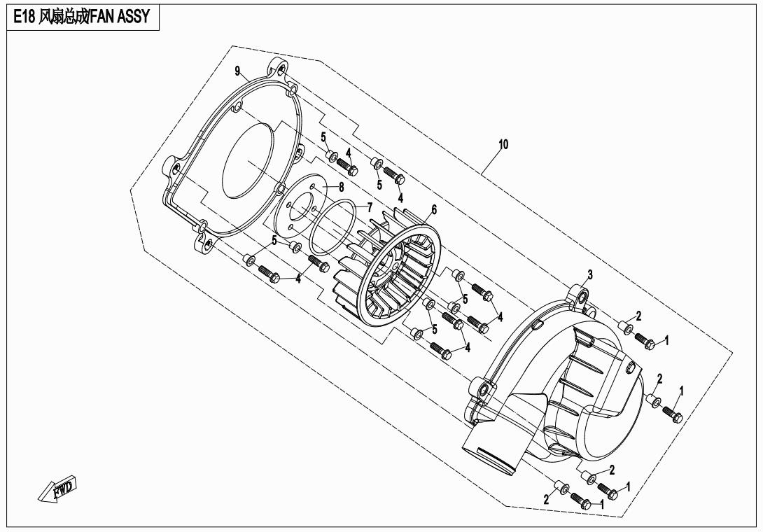E18 - FAN ASSY