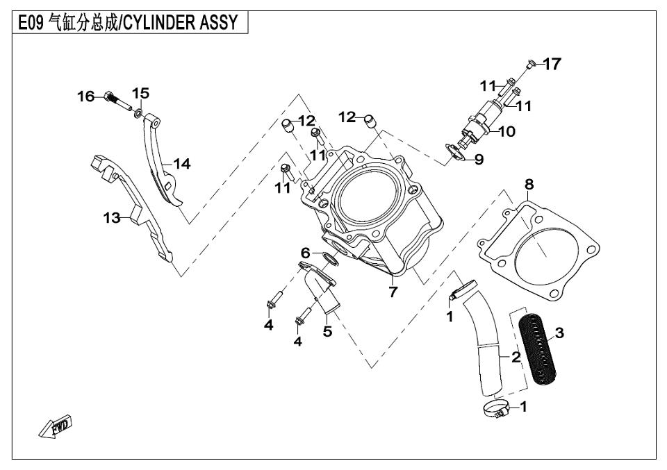 E09 - CYLINDER BODY