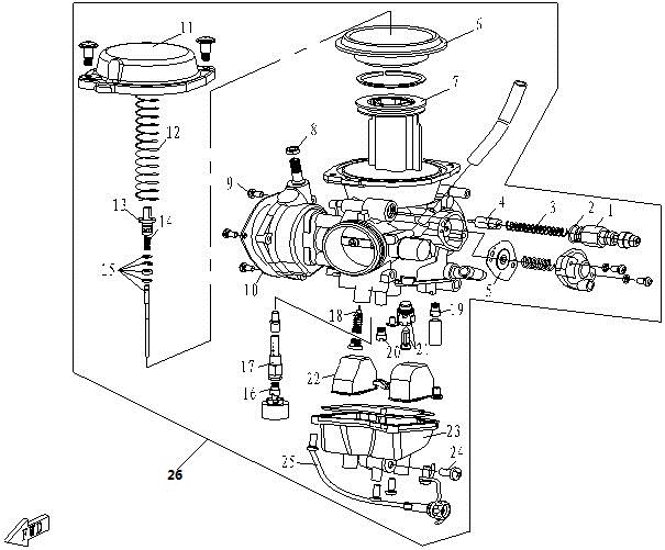 E24 - CARBURETOR