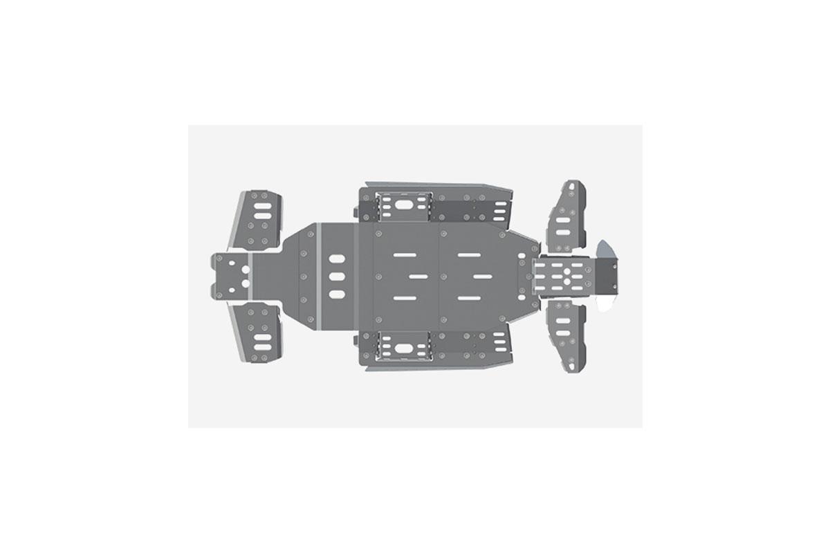 40.2500.V1 - CFMOTO ZFORCE 1000 / Z8 Skid plate set