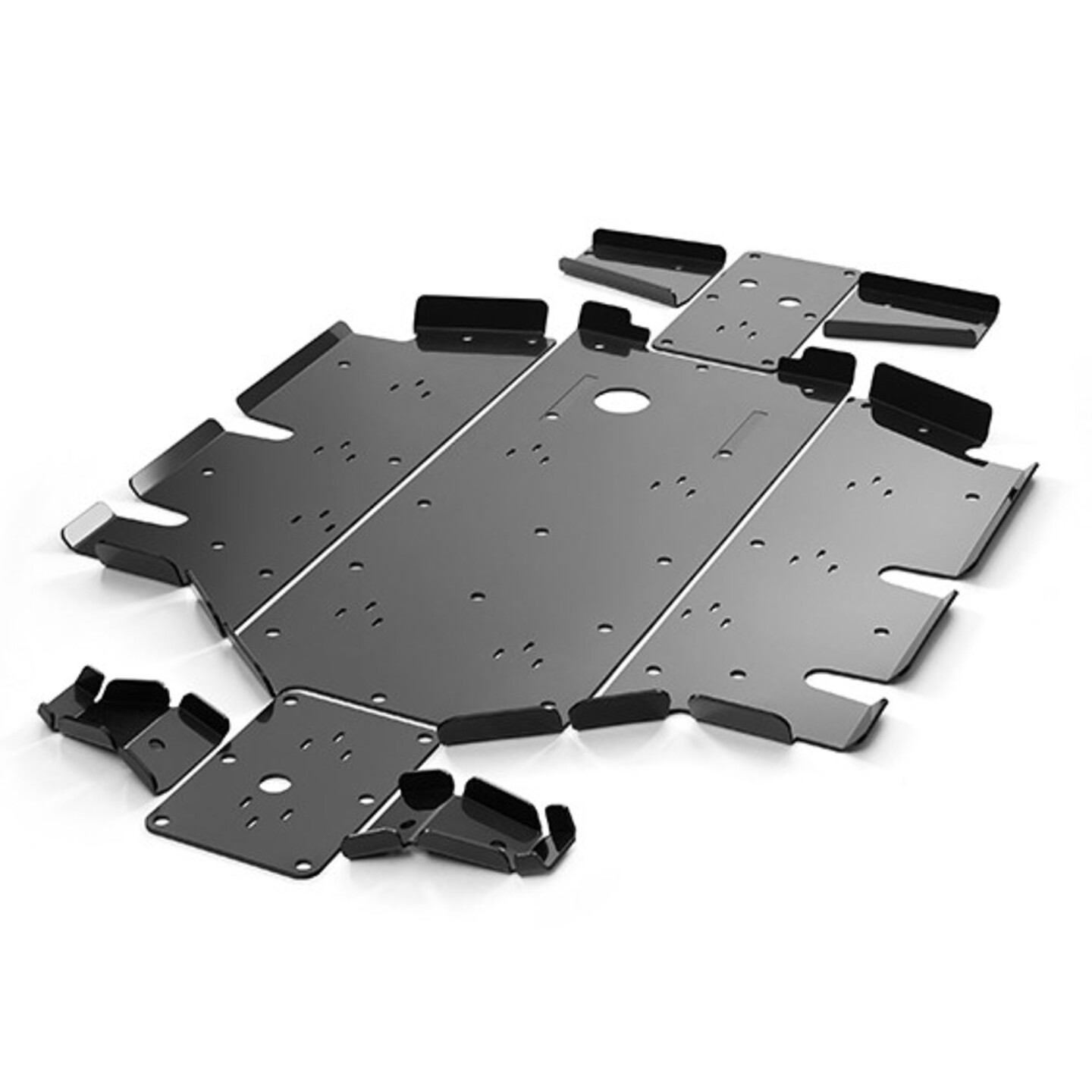 5ASV-804300-6000 - UFORCE 600 HPDE SKID PLATE SET