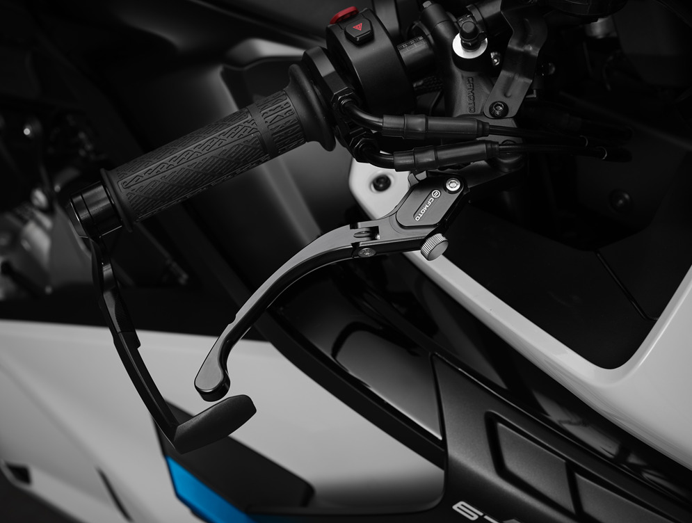 6GUV-802220-5601 - BILLET BRAKE LEVER BLACK 675SR-R