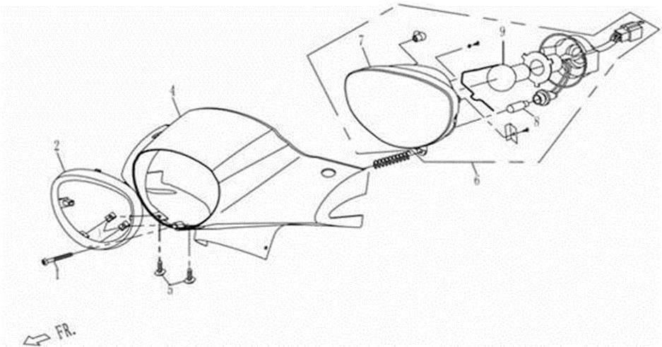 F01-2 - HEADLIGHT (2nd version)