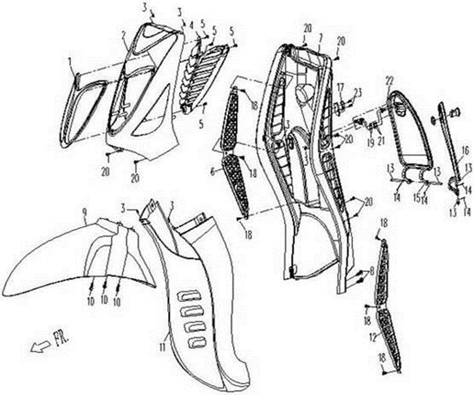 F04-1 - PLASTIC PARTS