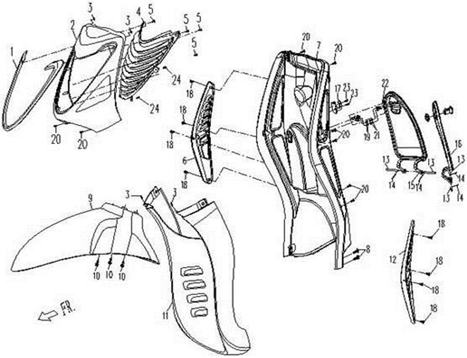 F04-3 - PLASTIC PARTS