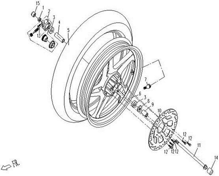 F07 - FRONT WHEEL