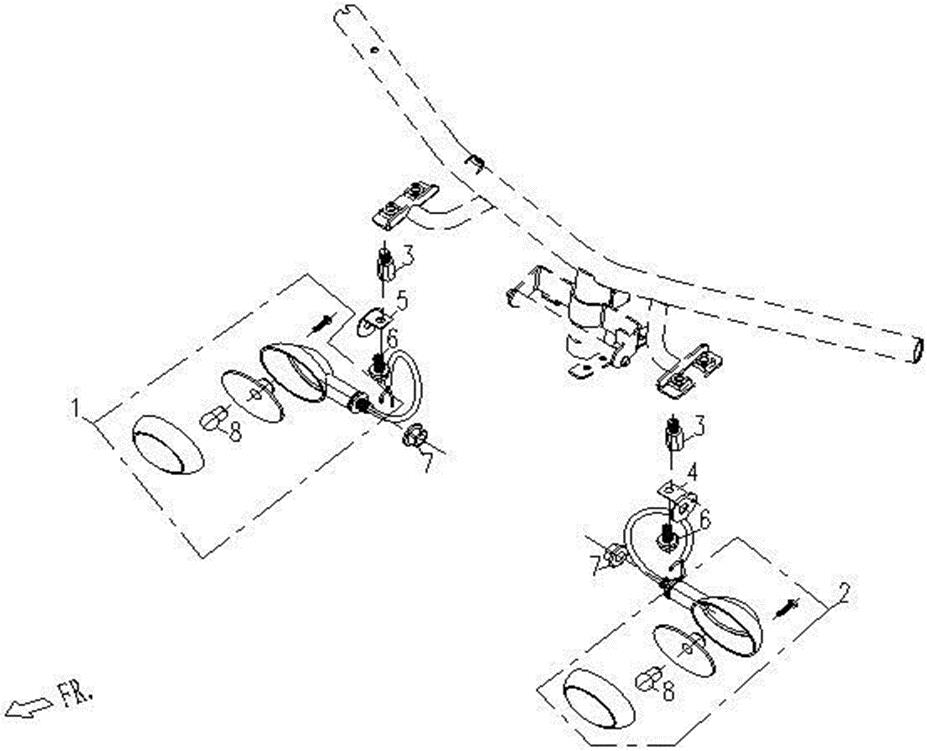 F22 - ASSISTANT TURN LIGHT(FRONT)