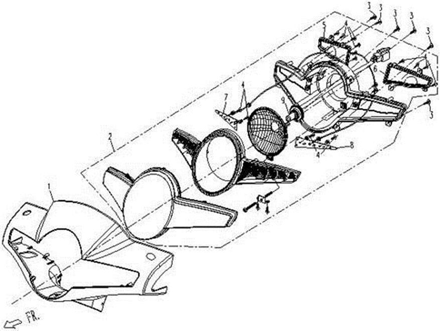 F01-3 - HEADLIGHT (3rd version)