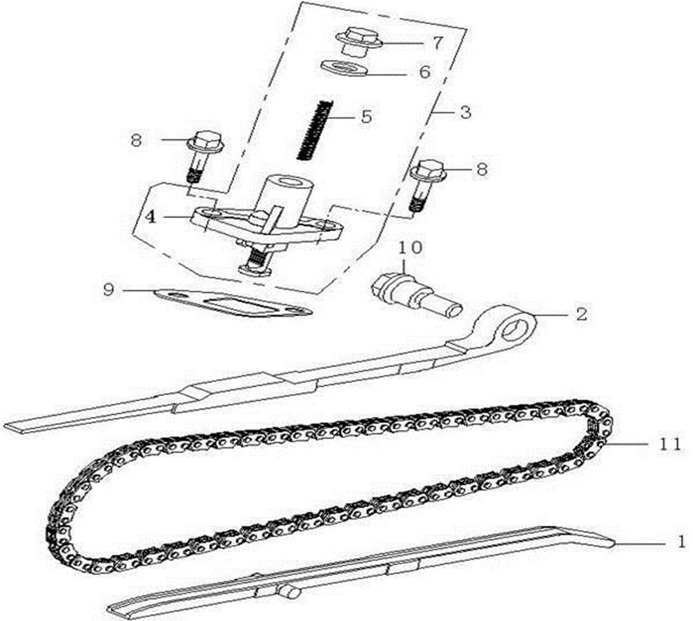 E05 - CHAIN AND TENSIONER COMP.