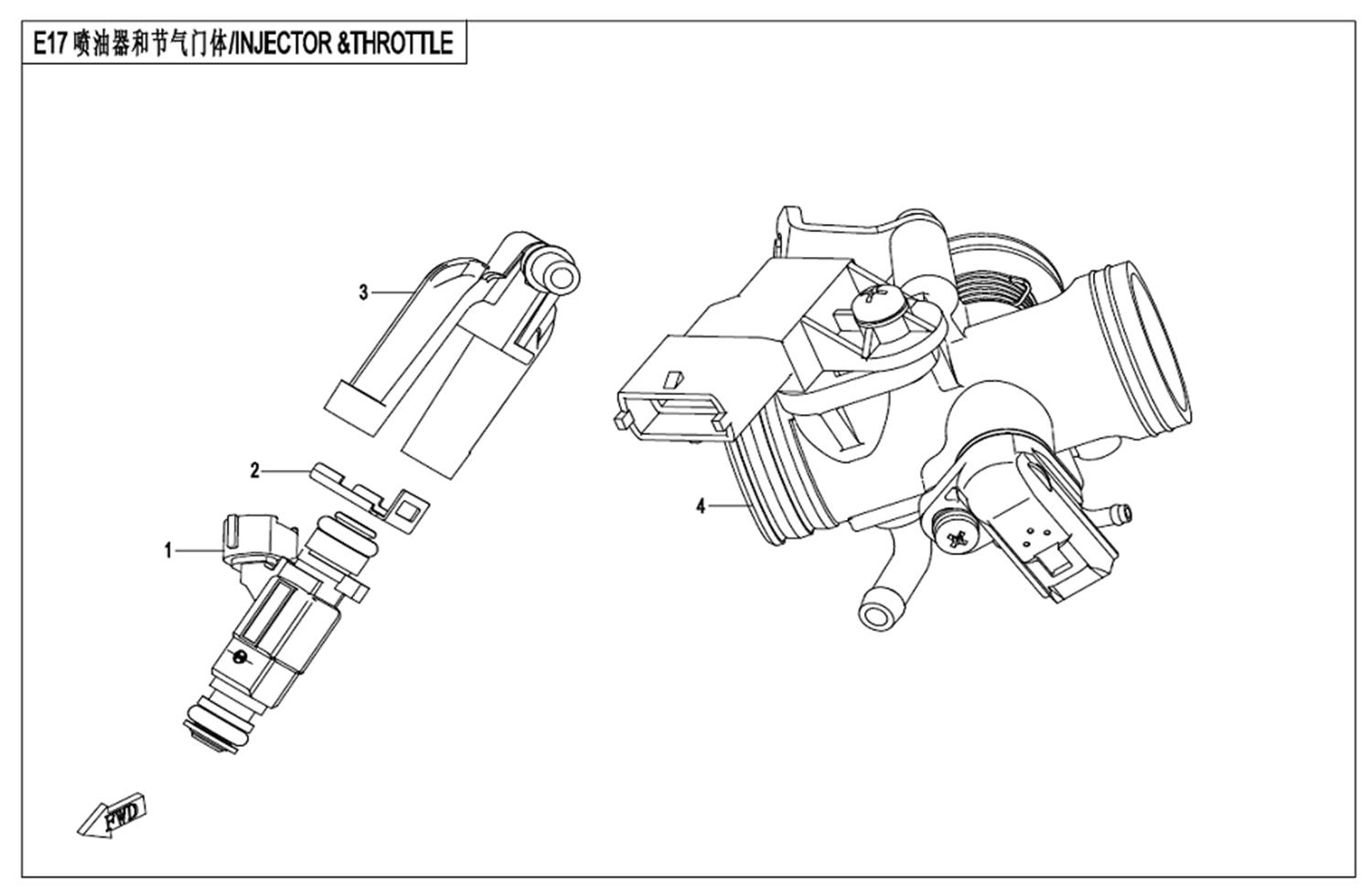 E17 - INJECTOR&THROTTLE