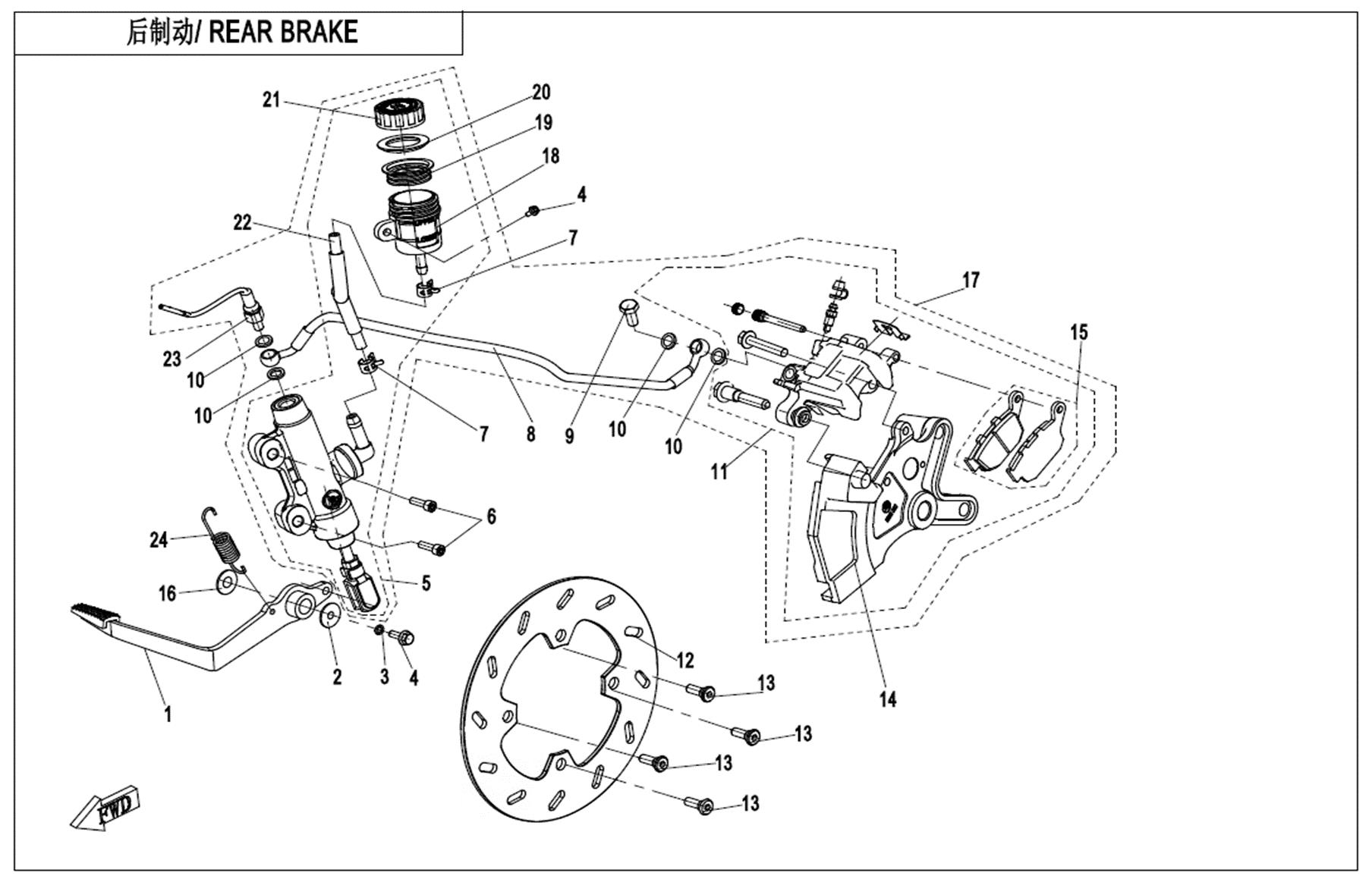F08-A-2-V2  - REAR BRAKE SYSTEM (JJUAN)