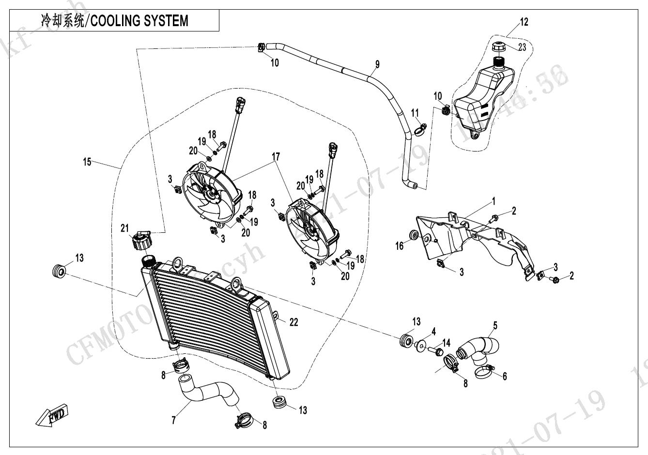 F18 - COOLING SYSTEM