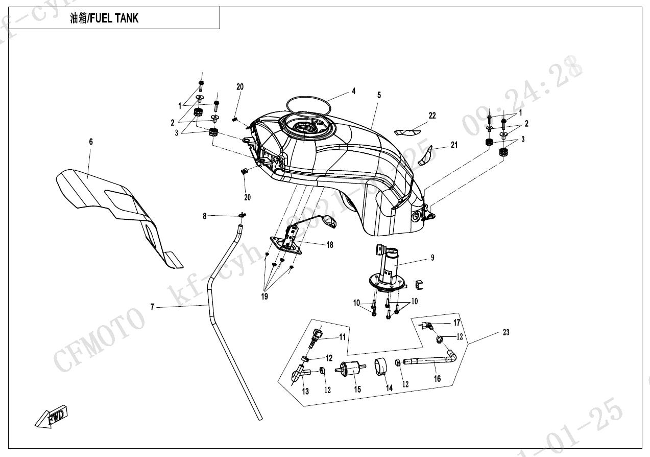 F12 - FUEL TANK