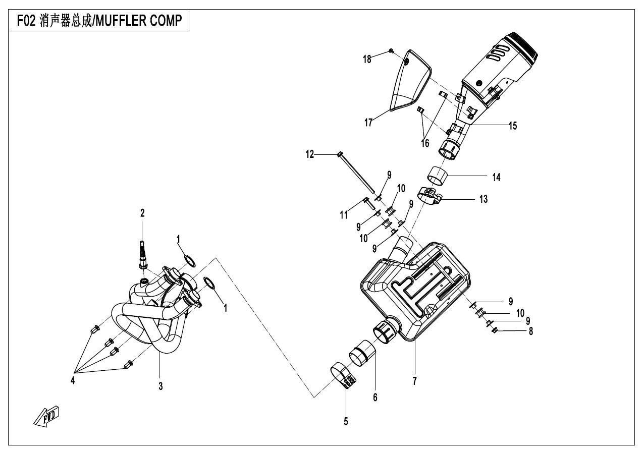 F02 - MUFFLER