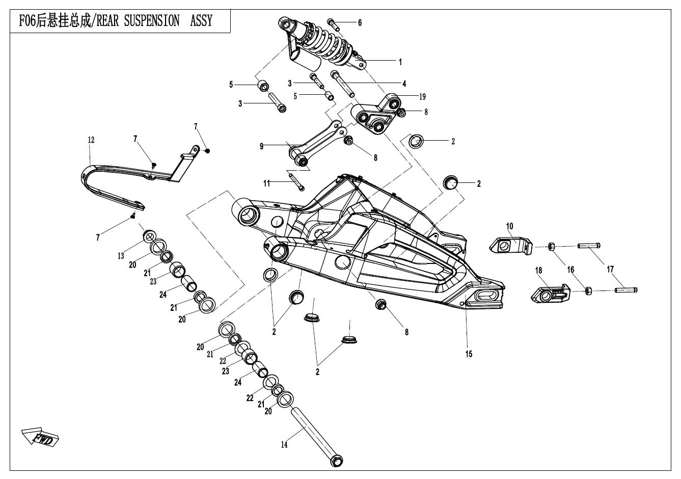 F06 - REAR SUSPENSION