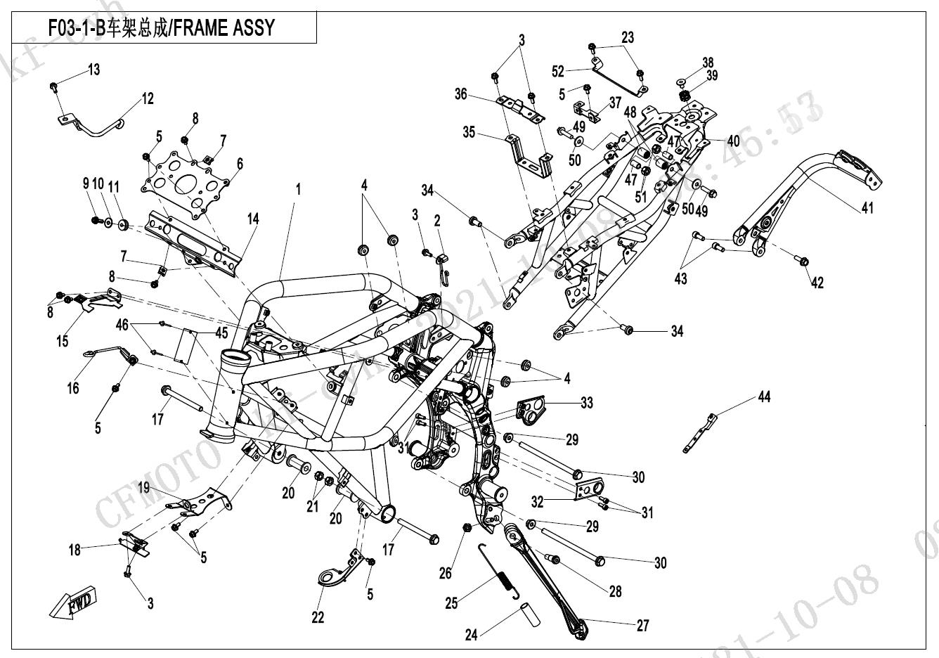 F03-1-B - FRAME