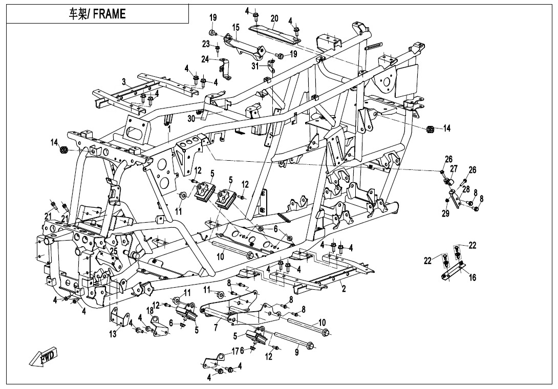 F03-A-V6 - FRAME(EURO)