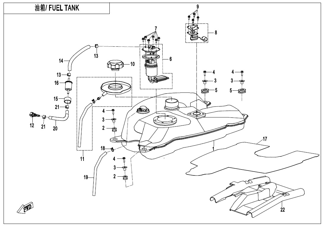 F12-V2 - FUEL TANK