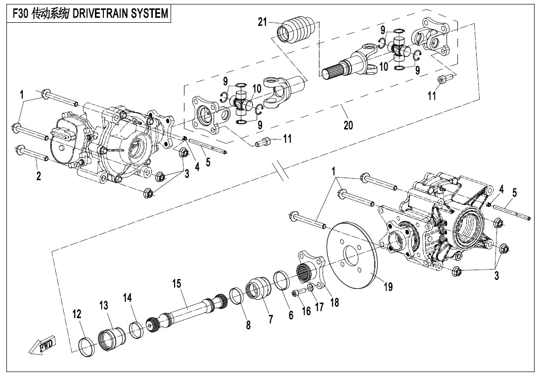 F30 - DRIVETRAIN SYSTEM