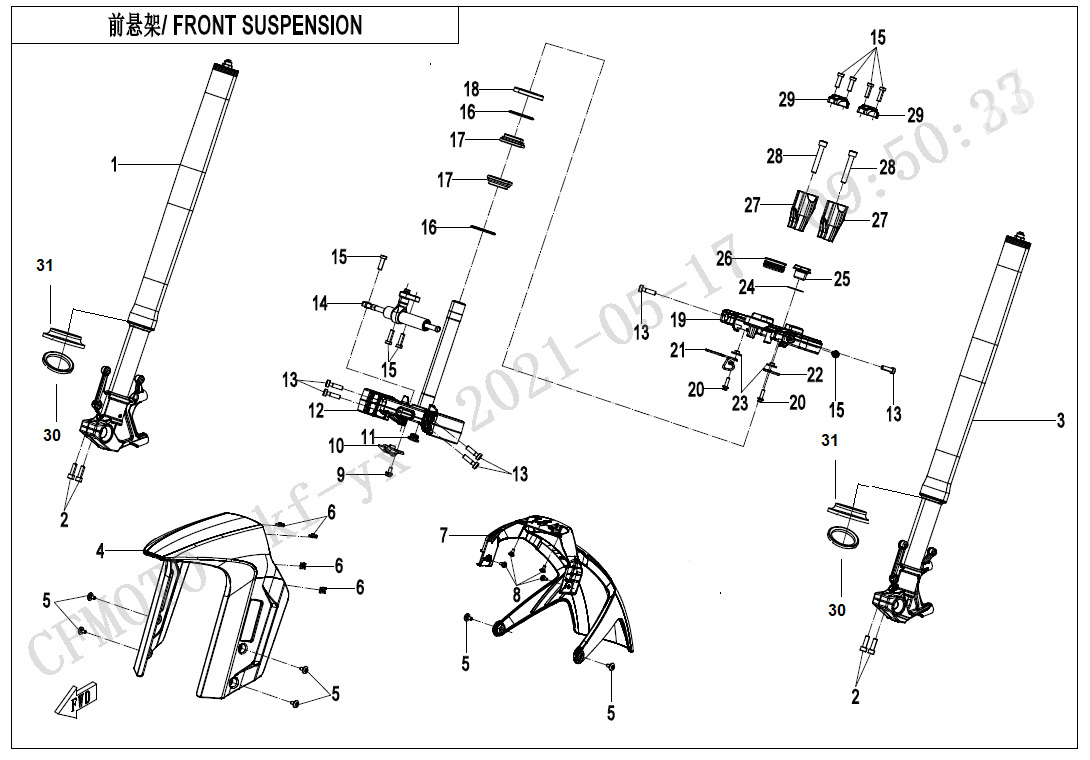 F05 - FRONT SUSPENSION