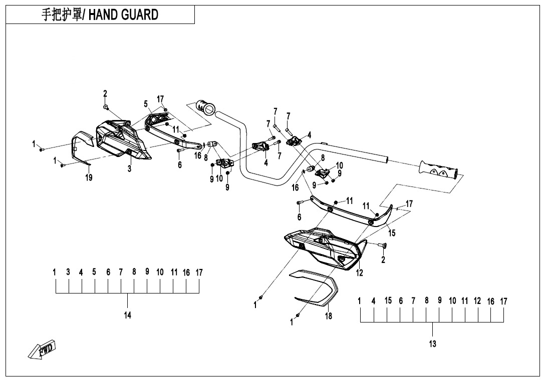 F10-3 - HAND GUARD