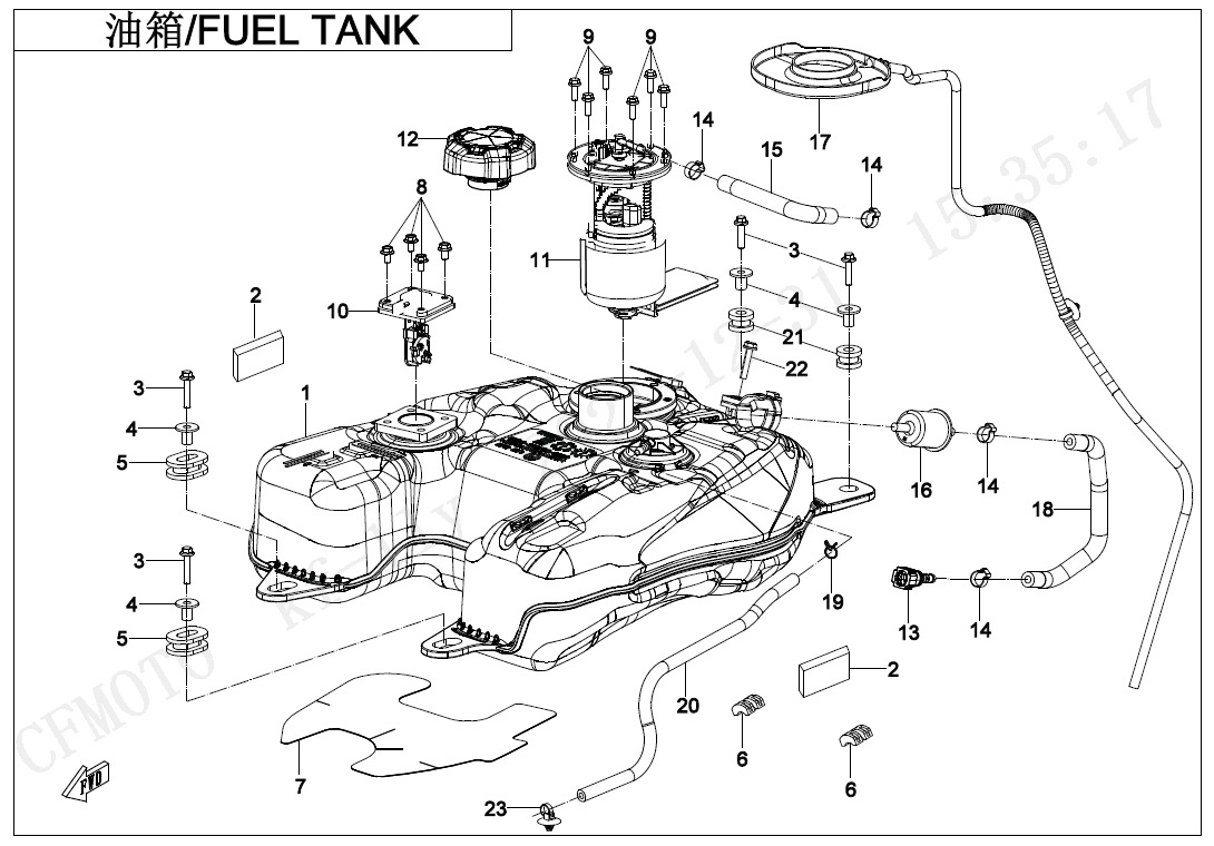 F12 - FUEL TANK