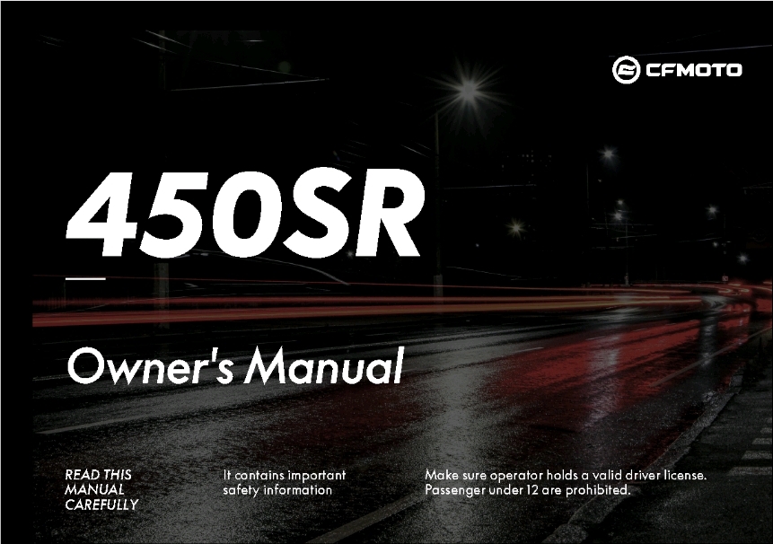 F38-A - OWNERS MANUAL