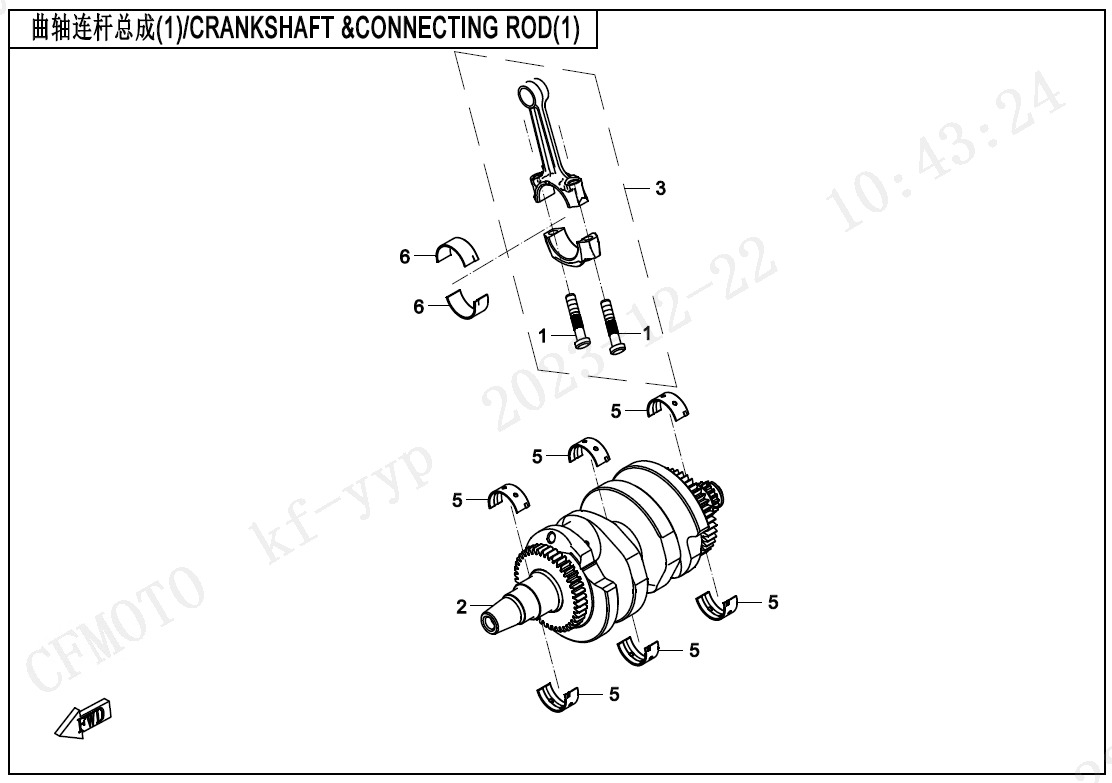 E04-1 - CRANKSHAFT @^CONNECTING ROD(1)