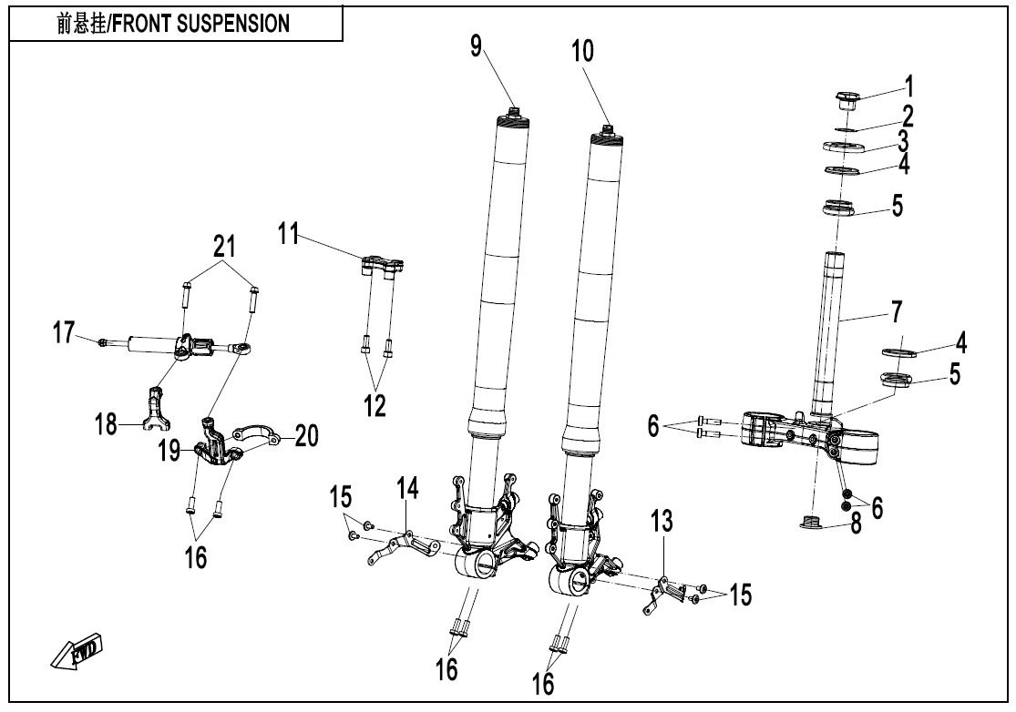 F05-1 - FRONT SUSPENSION