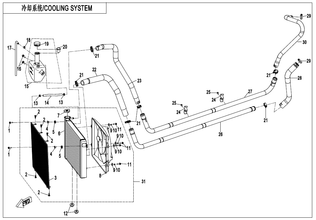 F18-V2 - COOLING SYSTEM