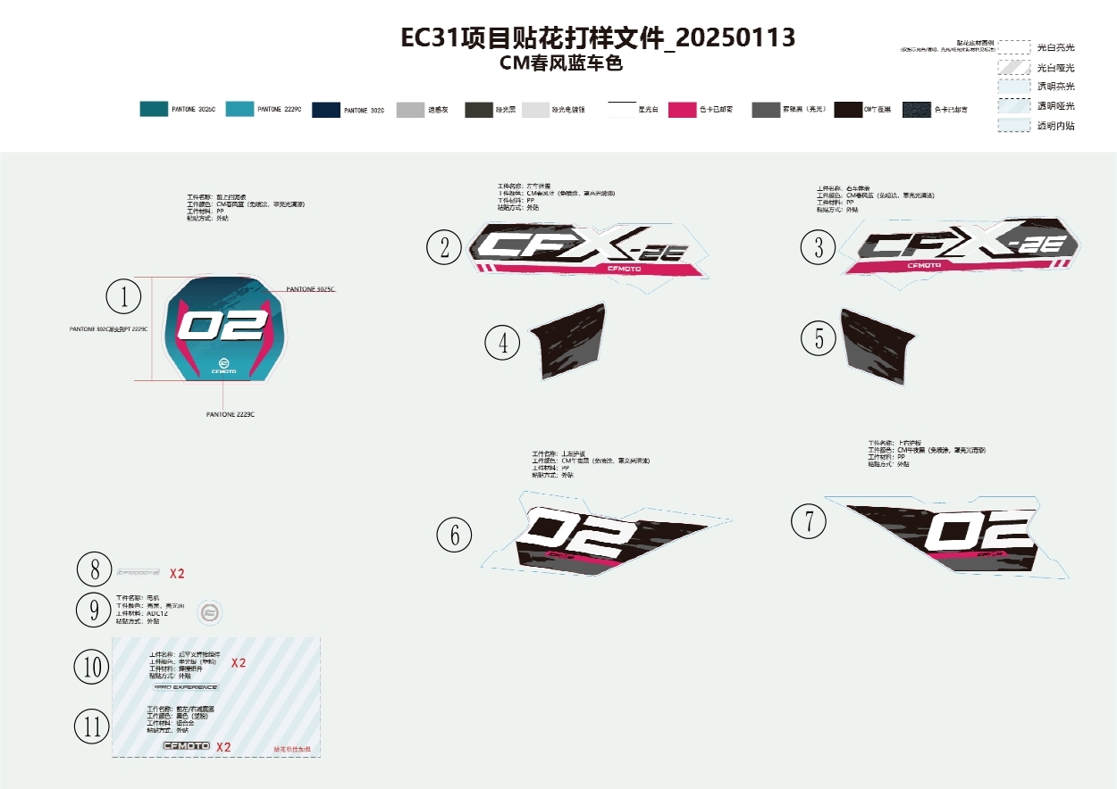 F19-2 - DECAL KITS