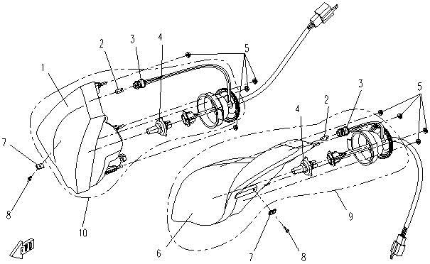 F01 - HEADLIGHT