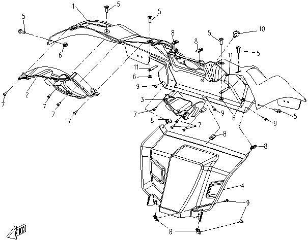 F11 - PLASTIC PARTS - V