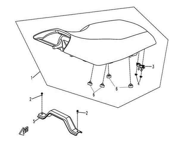 F16 - SEAT ASSY
