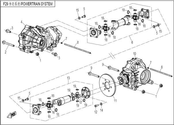 F29 - TRANSMISSION SYSTEM