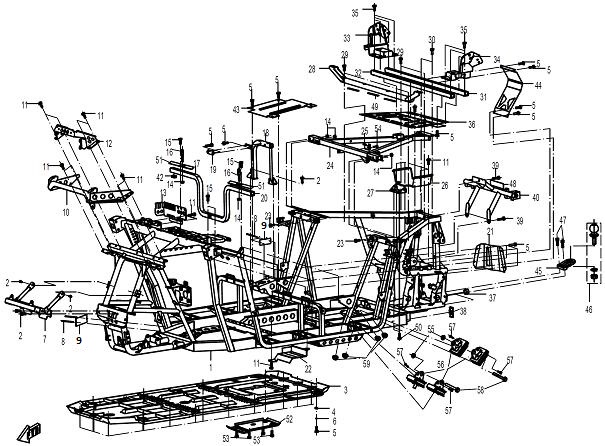 F09 - FRAME ASSY