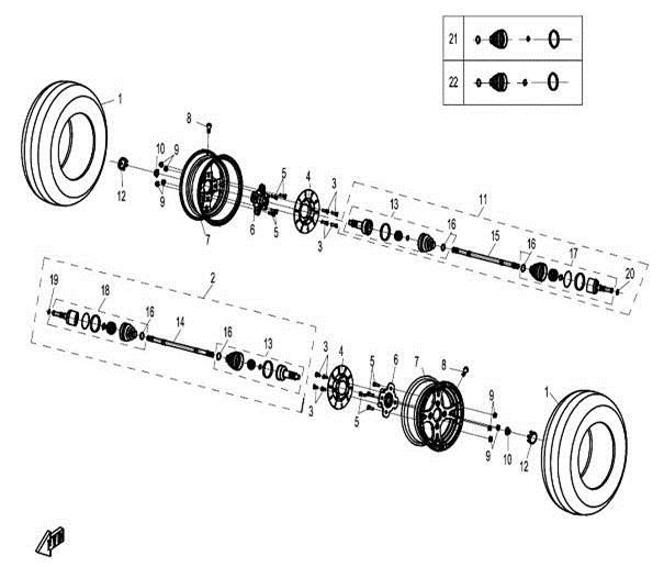 F12 - FRONT WHEEL