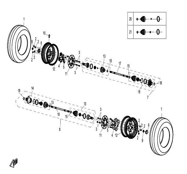 F13 - REAR WHEEL