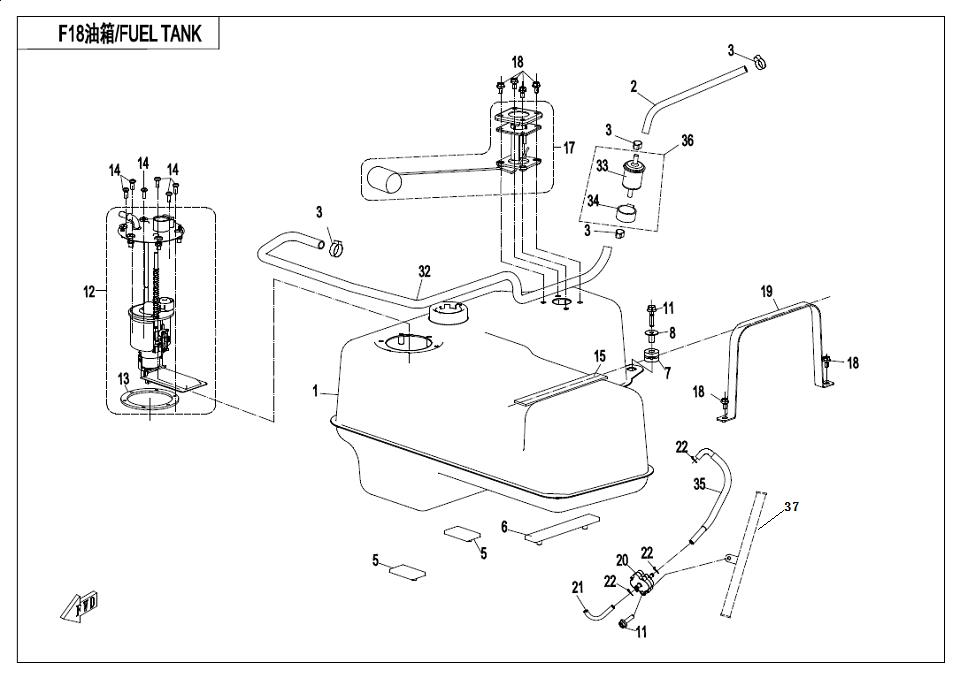 F18 - FUEL TANK
