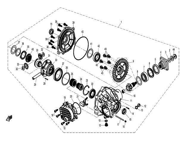 F29 - FORNT AXLE