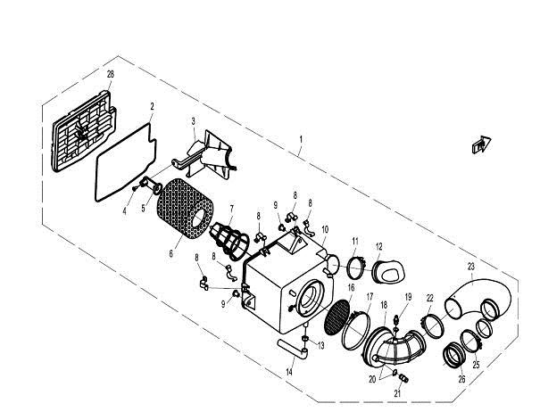 F31 - AIR FILTER ASSY