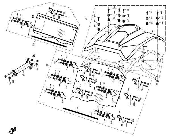 F33 - TOP ROOF&WINDSHIELD