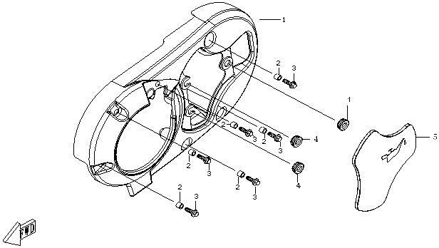 E06-2 - LEFT SIDE COVER ASSY(GOES)