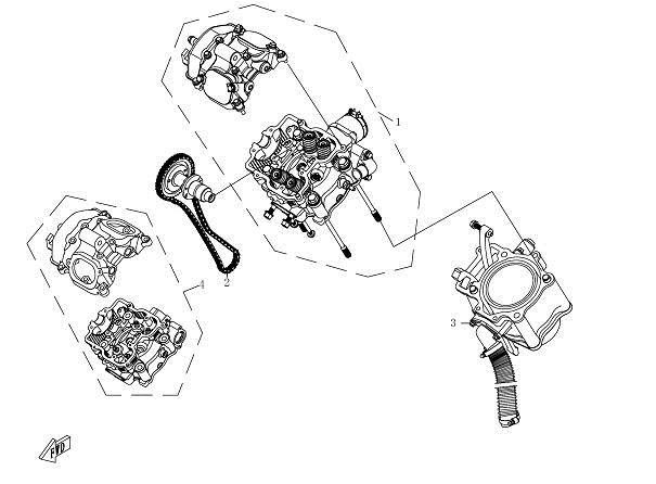 E07 - CYLINDER HEAD & CYLINDER ASSY.